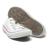 CONVERSE Womens Low Top Trainers Canvas White UK 5.5 Classic Casual Shoe