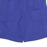 NIKE Mens Shorts Blue S W28 Cargo Cotton Blend Comfortable Casual