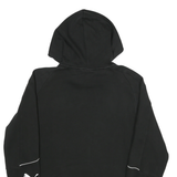 PUMA Mens Black Cotton Blend Pullover Hoodie M Sports Sweatshirt