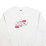LEE Mens White Crew Neck M HFSC 2001 Student Council Graphic Sweatshirt