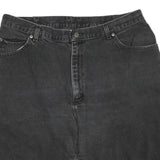 LEE Womens Shorts Black Denim XL W38 Casual Cotton Blend Comfortable Fit