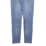 LEVI'S 512 Tapered Mens Jeans Blue Slim Cotton Blend W30 L32 Classic Zip Denim