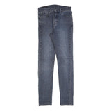 LEVI'S 510 Mens Slim Blue Denim Jeans W29 L31 Cotton Blend Zip Closure