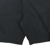 WRANGLER Mens Black Cargo Shorts L W36 Relaxed Fit Cotton Blend Comfortable