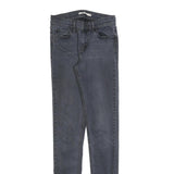 LEVI'S 710 Womens Jeans Blue Slim Skinny Denim Medium W27 L34 Stretch Cotton