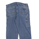 DICKIES Mens Blue Regular Fit Straight Leg Denim W40 L30 Casual Workwear Jeans