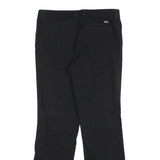 DICKIES Womens Cotton Blend Black Relaxed Straight Trousers W32 L30 Workwear