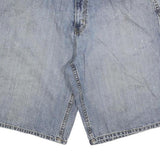 U.S. POLO ASSN Mens Denim Blue Casual Shorts XL W38 Cotton Blend Relaxed Fit