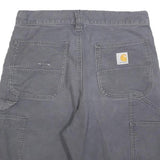 CARHARTT Mens Shorts Grey Casual Relaxed Fit M W30 Workwear Pockets