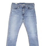 LEVI'S 512 BIG E Mens Jeans Blue Regular Skinny Denim Medium W34 L36 Classic Fit