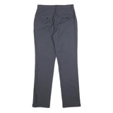 PRINGLE Mens Wool Slim Grey Trousers W31 L33 Formal Slim Fit Zip Closure