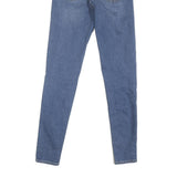 LEVI'S Womens Slim Blue Denim Jeans W27 L29 Cotton Blend Zip Skinny Fit Classic