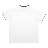 LFC Mens White Football T-Shirt XL Short Sleeve Crew Neck Carlsberg Logo