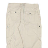 GLORIA VANDERBILT Womens Shorts Beige Cargo Pocket M W30 Casual Cotton Blend