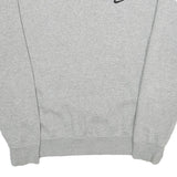 NIKE Mens Grey Crew Neck L Sweatshirt Cotton Blend Casual Comfortable