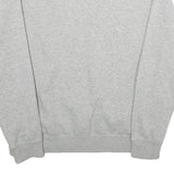 NIKE Mens Grey Crew Neck L Sweatshirt Cotton Blend Casual Comfortable