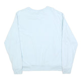 FILA Womens Blue Crew Neck L Sweatshirt Cotton Blend Pullover Casual