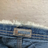 Kocca Maxi Denim Skirt - 34W UK 14 Blue Cotton