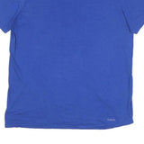 ADIDAS Mens Blue Buffalo Sabres Graphic T-Shirt L Short Sleeve Crew Neck