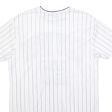 FB SISTER Mens White & Black New York 97 Graphic T-Shirt S Short Sleeve Crew