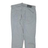 CALVIN KLEIN JEANS Mens Cotton Blend Slim Light Grey Slim Straight Trousers W34
