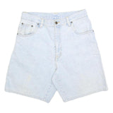 BUGLE BOY Mens Light Blue Denim Casual Shorts M W30 Classic Fit Cotton Blend