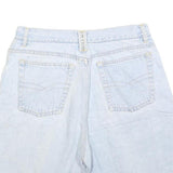 BUGLE BOY Mens Light Blue Denim Casual Shorts M W30 Classic Fit Cotton Blend