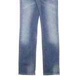 CARHARTT Womens Regular Fit Blue Denim Jeans Zip W27 L32 Classic Cotton Blend