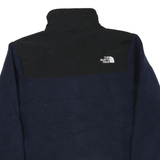 THE NORTH FACE Womens Navy & Black Fleece Jacket M Polyester Blend Zip Outdoor