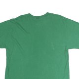 GENUINE MERCHANDISE Mens Green XL Graphic T-Shirt Short Sleeve Crew Neck Vintage