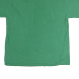 GENUINE MERCHANDISE Mens Green XL Graphic T-Shirt Short Sleeve Crew Neck Vintage