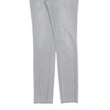 CALVIN KLEIN JEANS Womens Slim Grey Denim Light W28 L32 Slim Fit Zip Closure
