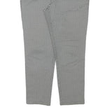 GAP Womens Cotton Blend Black Slim Tapered Trousers W32 L26 Patterned