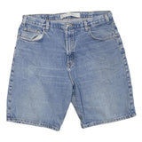 ARIZONA JEAN COMPANY Mens Denim Blue Casual Loose Shorts L W38 Classic Fit