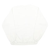 JERZEES Mens White I'm Proud To Be An American Crew Neck XL Printed Sweatshirt