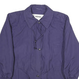 KARNER Womens Purple Zip Jacket XL Polyester Blend Classic Casual Outerwear