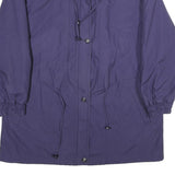 KARNER Womens Purple Zip Jacket XL Polyester Blend Classic Casual Outerwear
