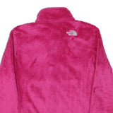 THE NORTH FACE Womens Pink Jacket S Polyester Blend Fleece Zip Casual Outdoor