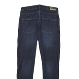 NAUTICA Womens Regular Fit Straight Dark Blue Denim Jeans W28 L27 Classic Cotton