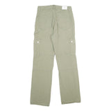 SEE SEE Womens Cotton Khaki Regular Cargo Trousers W28 L30 Utility Casual