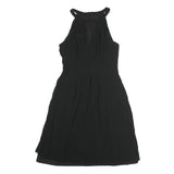 TED BAKER Womens Black Sleeveless Day Dress Polyester S Elegant UK S