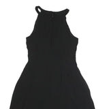 TED BAKER Womens Black Sleeveless Day Dress Polyester S Elegant UK S