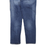 7 FOR ALL MANKIND Womens Regular Fit Blue Denim Jeans W32 L26 Stylish Comfort