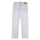 LEVI'S 514 Mens Jeans Light Blue Slim Straight Denim W31 L32 Classic Cotton