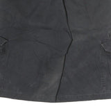 DICKIES Mens Black Cargo Shorts XL W34 Cotton Workwear Casual
