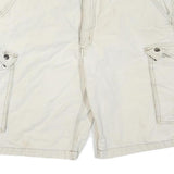 CARHARTT Mens Shorts Beige Cargo Relaxed Fit L W38 Durable Cotton Blend