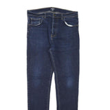 CARHARTT Mens Jeans Blue Slim Skinny Denim W32 L32 Button Cotton Blend