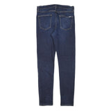 CARHARTT Mens Jeans Blue Slim Skinny Denim W32 L32 Button Cotton Blend