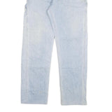 CARHARTT Mens Light Blue Regular Fit Denim Jeans W31 L32 Workwear Utility