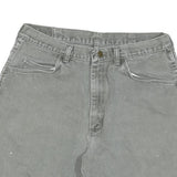 WRANGLER Mens Shorts Grey Casual Classic L W34 Cotton Blend